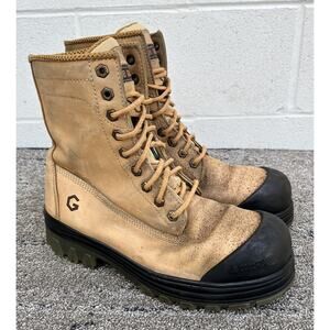 JB Goodhue 8” Men’s Work Boots Dynamic 14080 Composite Toe & Plate 10 US Men 3E